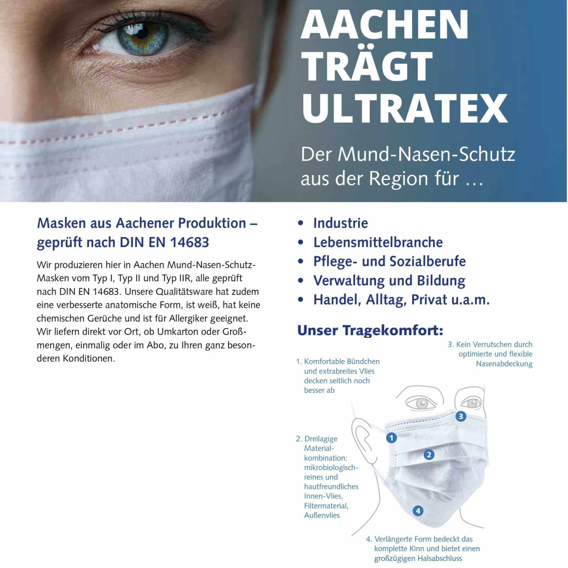 Mundschutz Masken Made in Germany kaufen - Medizinische Maske